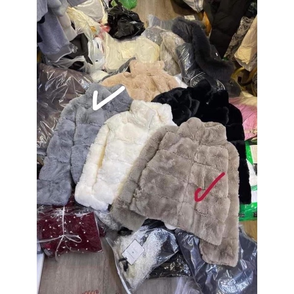 Áo khoác lông sẵn