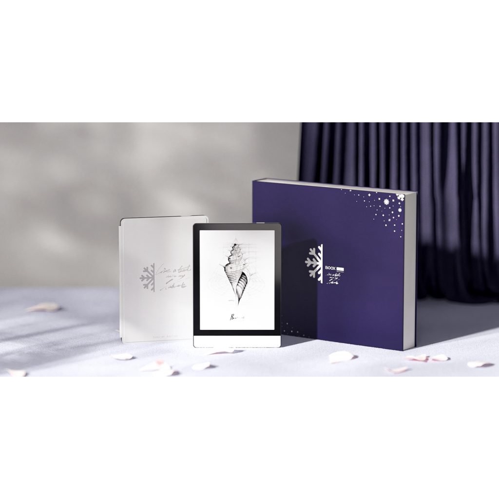Máy Đọc Sách Onyx Boox Poke 3 Valentine's Edition (Trắng), kèm bao da