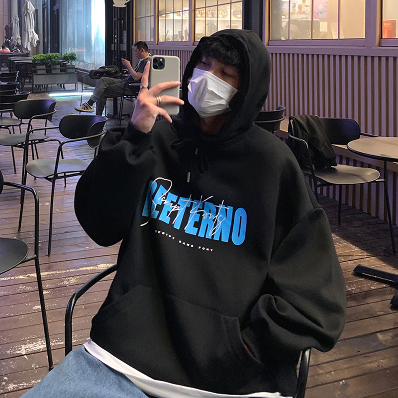 Áo Hoodie Dài Tay Dáng Rộng Cho Nam | BigBuy360 - bigbuy360.vn