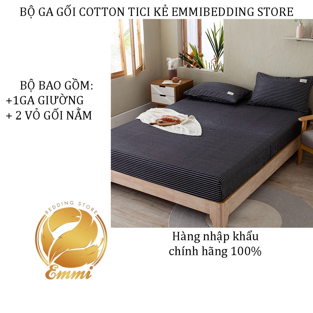 Bộ ga,gối cotton Emmibedding store