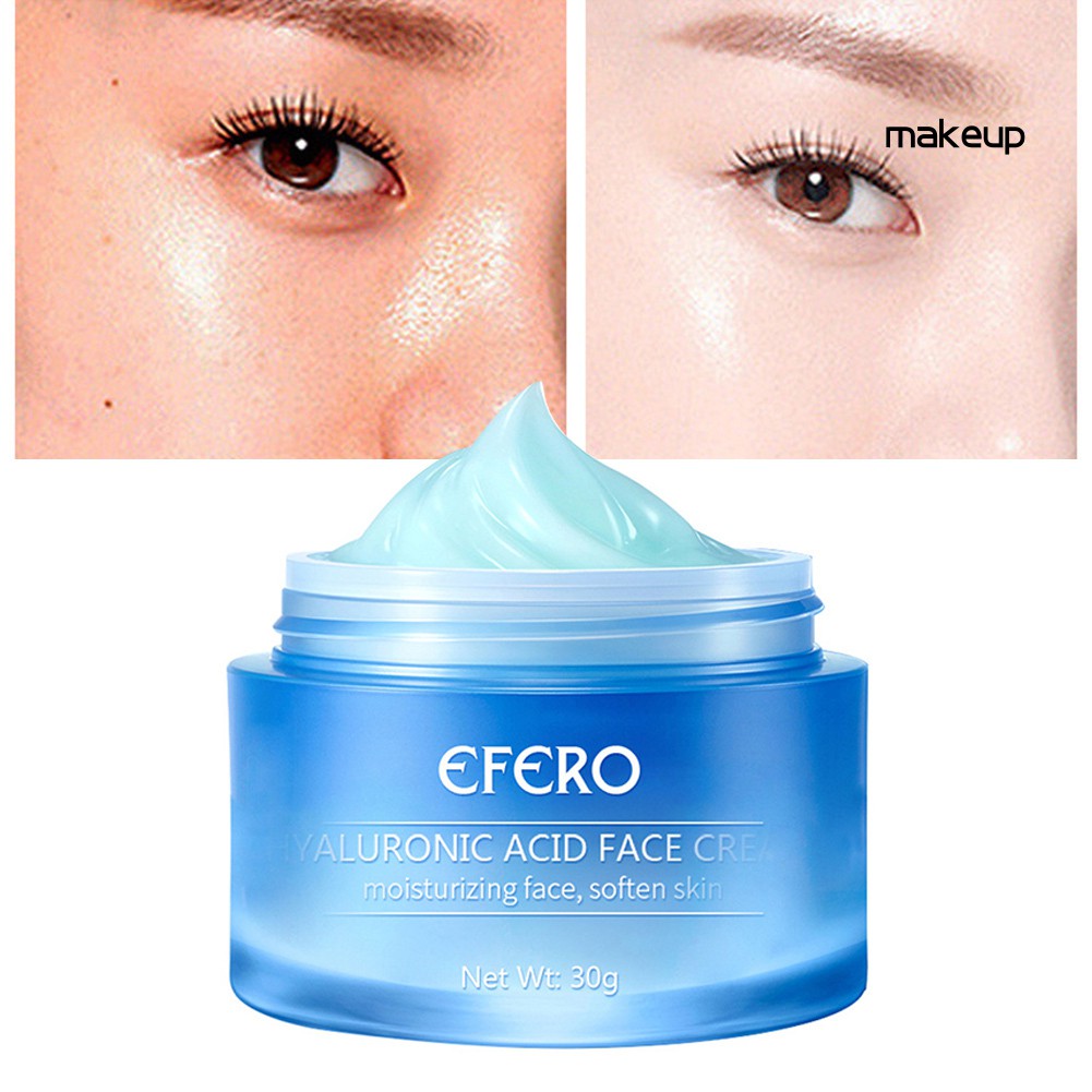 [Hàng mới về] Kem dưỡng ẩm da mặt EFERO chứa axit hyaluronic cấp ẩm làm sáng chăm sóc da mặt