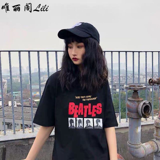 Áo oversize hình ngẫu nhiên