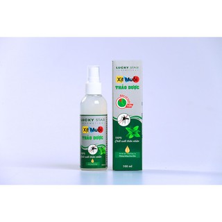 Xịt Muỗi Thảo Dược Lucky Star (100ml)