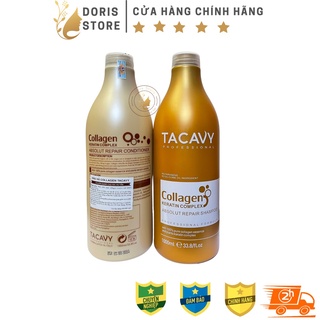  CẶP DẦU GỘI DẦU XẢ  COLAGEN TACAVY 1000 ML_myphambeauty99 