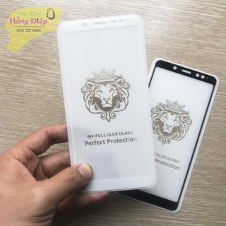 Cường Lực Full Màn Redmi Note 5 Pro Sư Tử