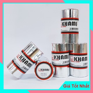 Giấy In Hóa Đơn Giấy In Nhiệt Khami Paper K57 Phi 38 Bọc Bạc