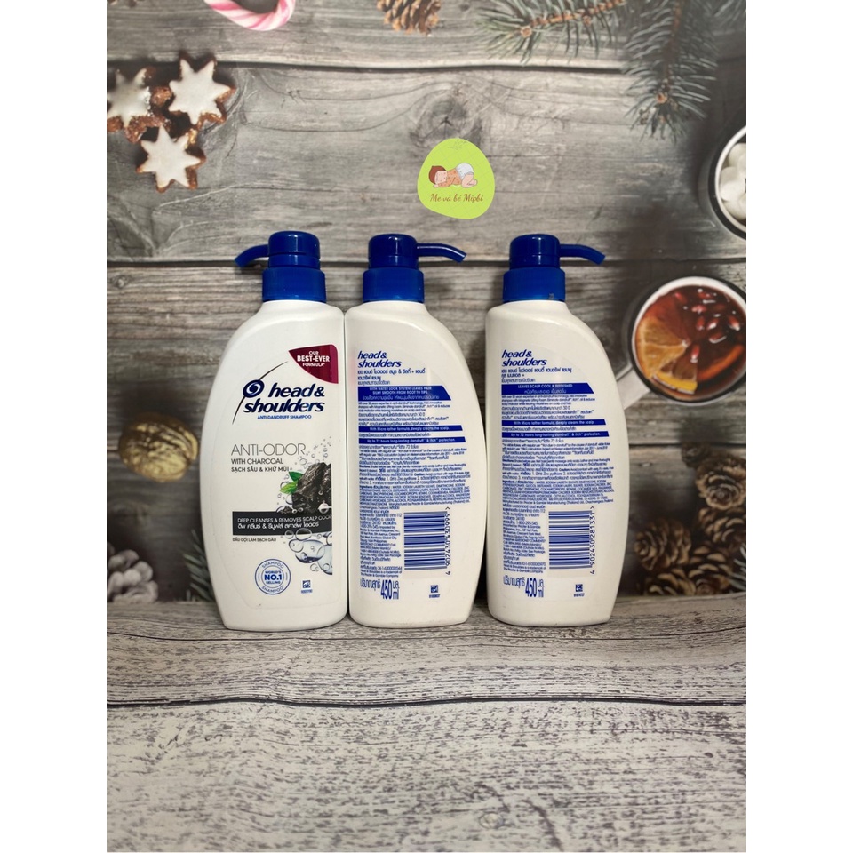 Dầu gội Head Shoulders  SẠCH GÀU Thái Lan 450ml