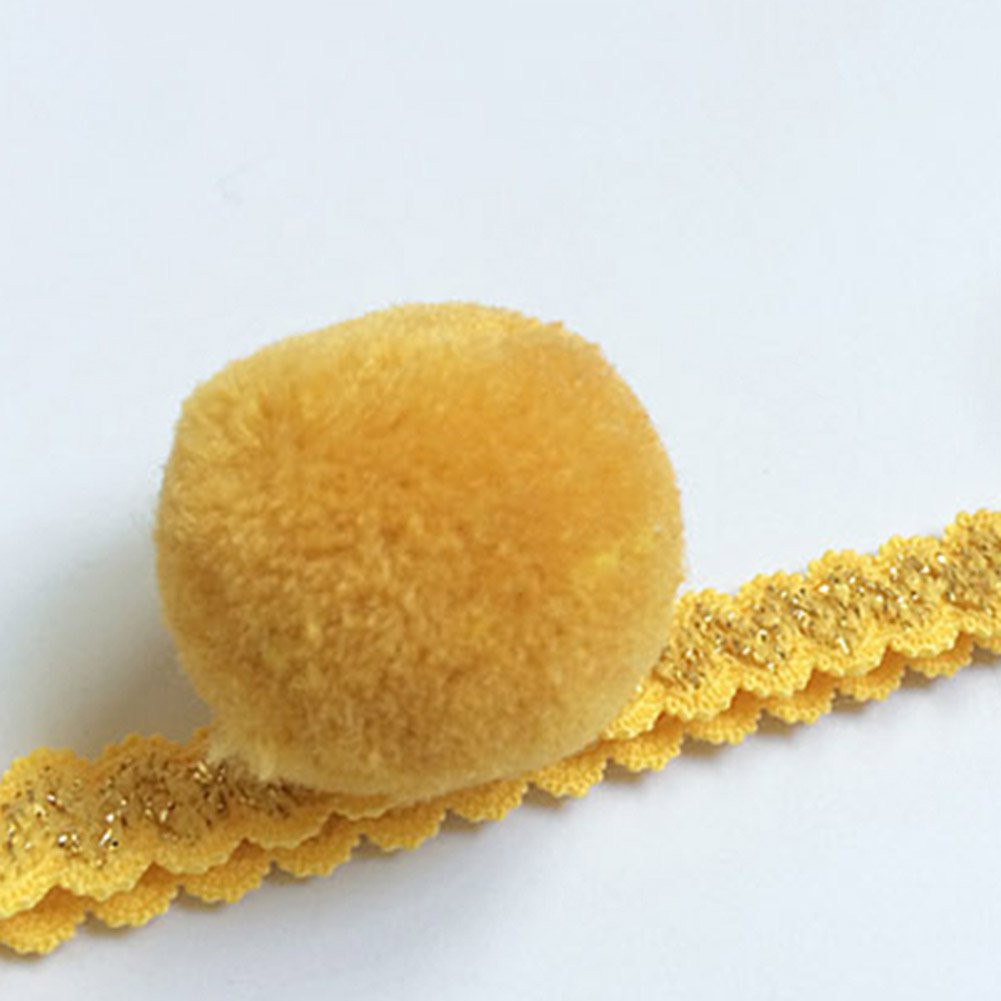 Băng đô đính bông vải dễ thương cho bé gái