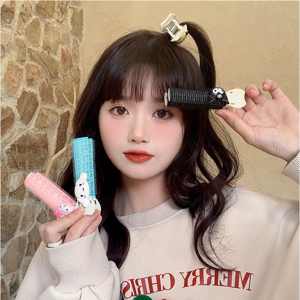 Kẹp làm phồng chân tóc họa tiết hoạt hình dễ thương nhiều màu sắc cho nữ