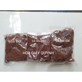 CỎ SỢI/ NHUYỄN/ BỘT XANH-NÂU