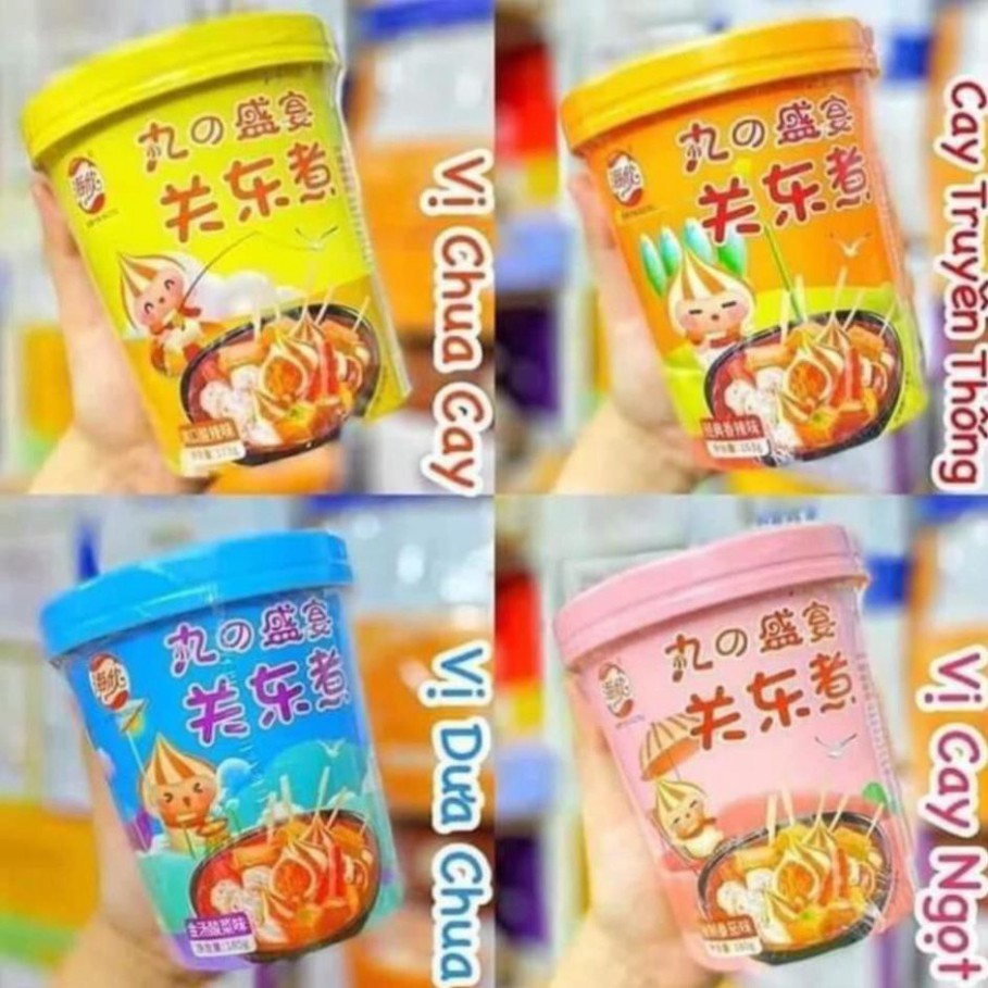 ( CSKH86 ) (4 Vị) LẨU CỐC VIÊN HONGKONG SIÊU NGON HẤP DẪN | BigBuy360 - bigbuy360.vn