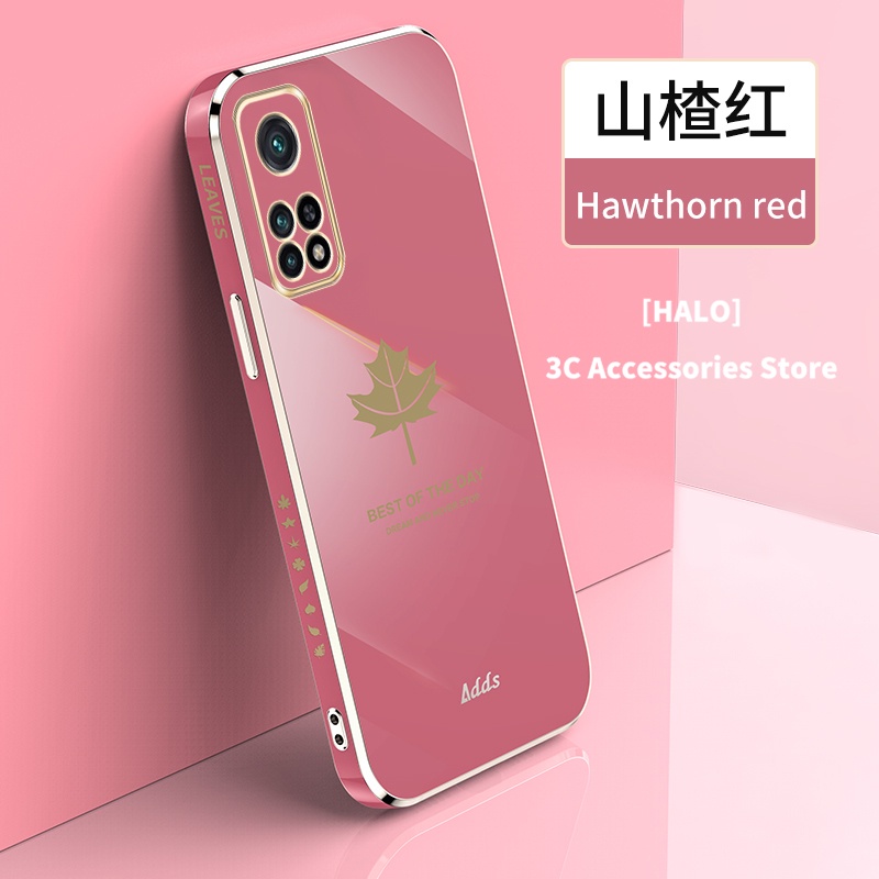 Xiaomi 10T Pro/Mi 11 Lite 5G NE Soft Planting Phone Case Hình lá phong