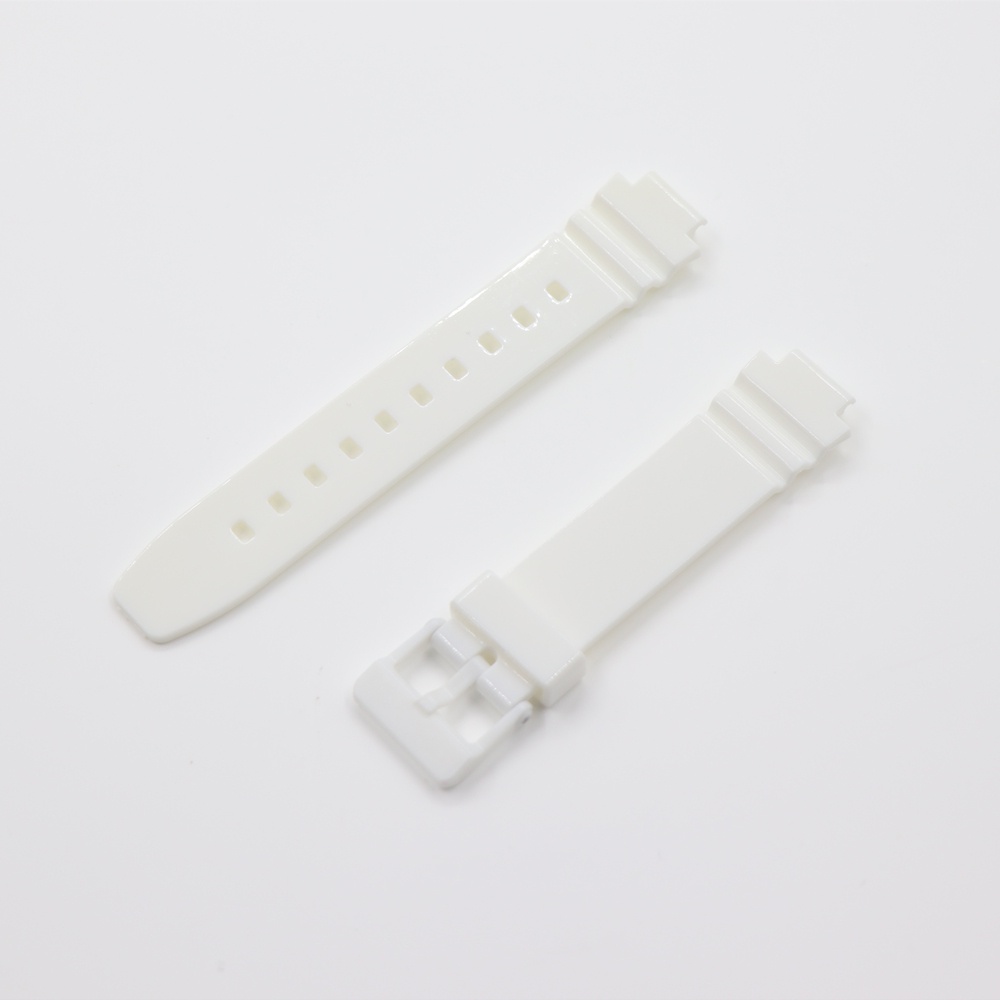 Dây Đeo Đồng Hồ Màu Đen Bằng Da PU Mềm Cho Casio LRW-250H LRW 250H Cho Casio LRW250H