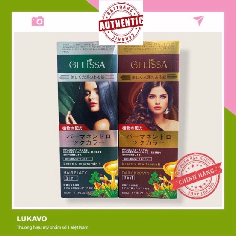 [GELISSA Nhật Bản] Dầu Gội Nhuộm Tóc Thảo Dược, Phủ Bạc Đen Tóc Và Nâu Tóc Sau 1 Lần Gội Chỉ 15 Phút Tại Nhà | BigBuy360 - bigbuy360.vn
