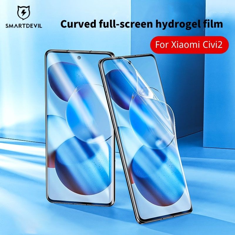 SmartDevil Miếng dán bảo vệ toàn màn hình điện thoại SMARTDEVIL hydrogel mềm mại thích hợp cho Xiaom
