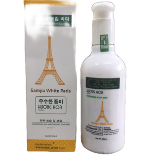 Kem dưỡng trắng body Sampa 300ml