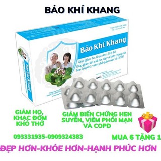 BẢO KHÍ KHANG hộp 20 viên