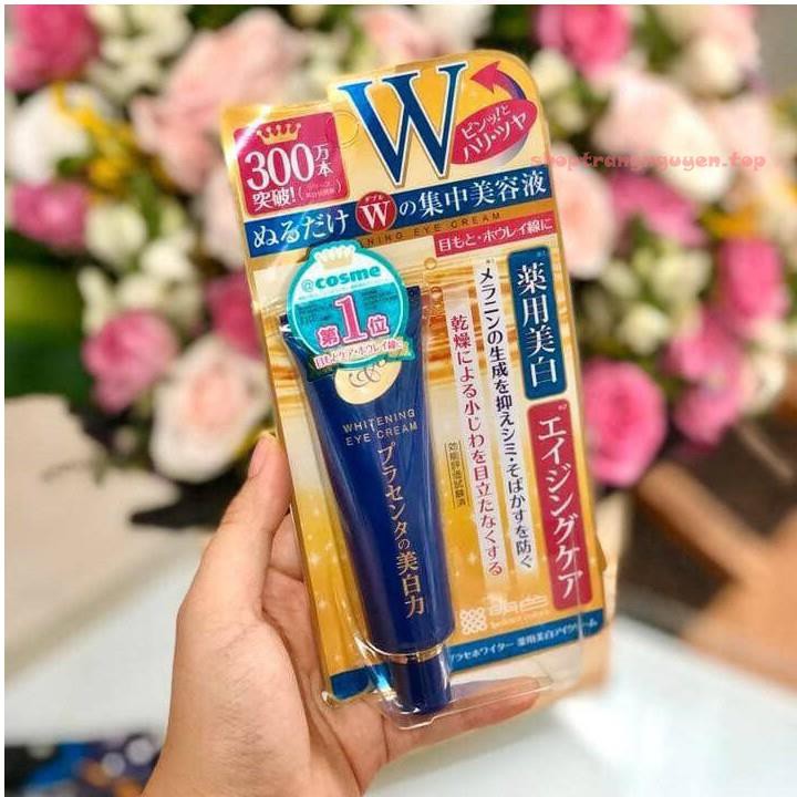Kem dưỡng mắt Meishoku PlaceWhiter Medicated Whitening Eye Cream 30g | BigBuy360 - bigbuy360.vn