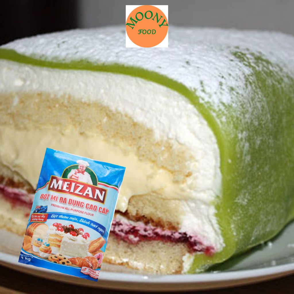 Bột Mì Đa Dụng Cao Cấp Meizan Làm Bánh Mì Bánh Bao Gói 1kg