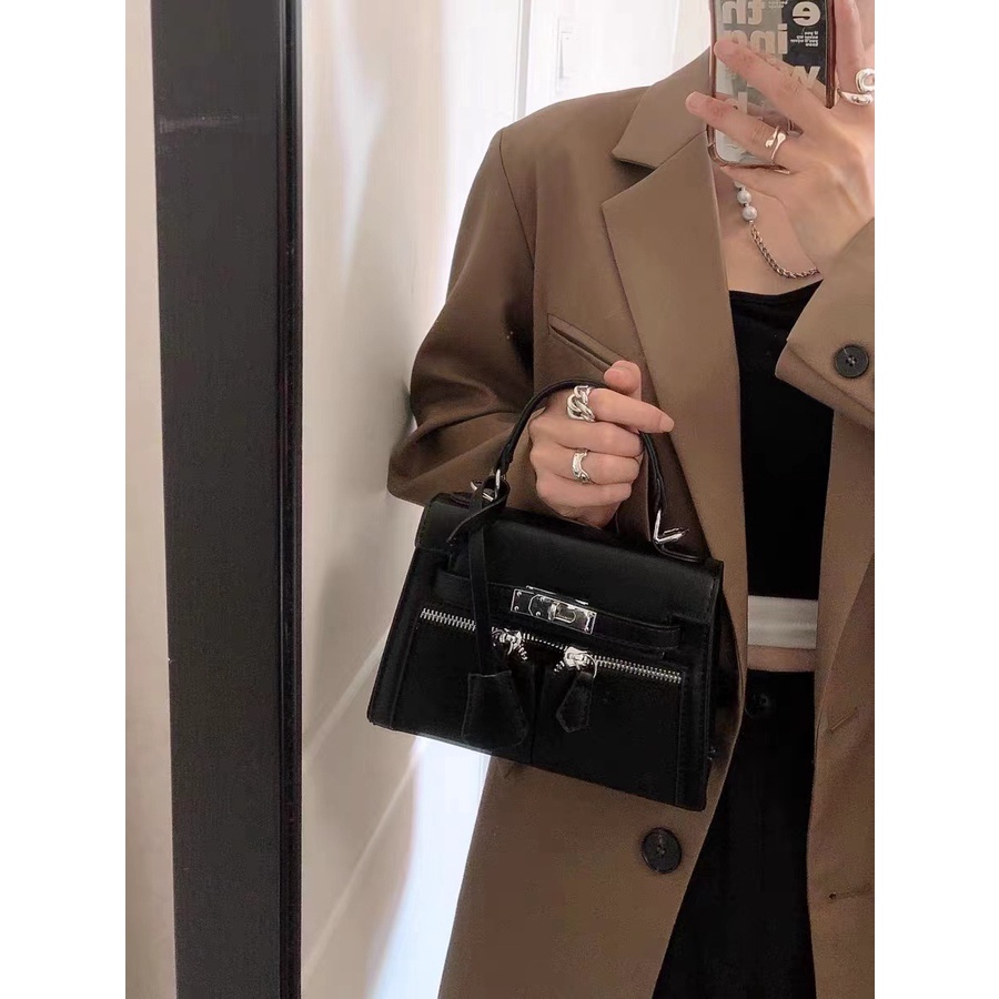 KYLIE Túi Đeo Chéo mini Bằng Vải Bạt Thời Trang 2022 Mới Mẻ Cho NữGYLXB610