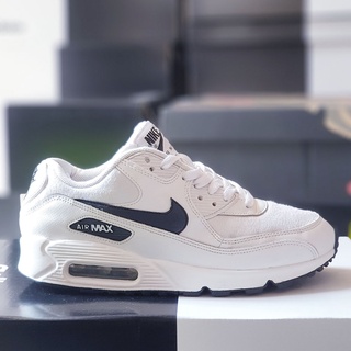 Giày _Nike Air Max 90 White Black, size 37.5, real 2hand
