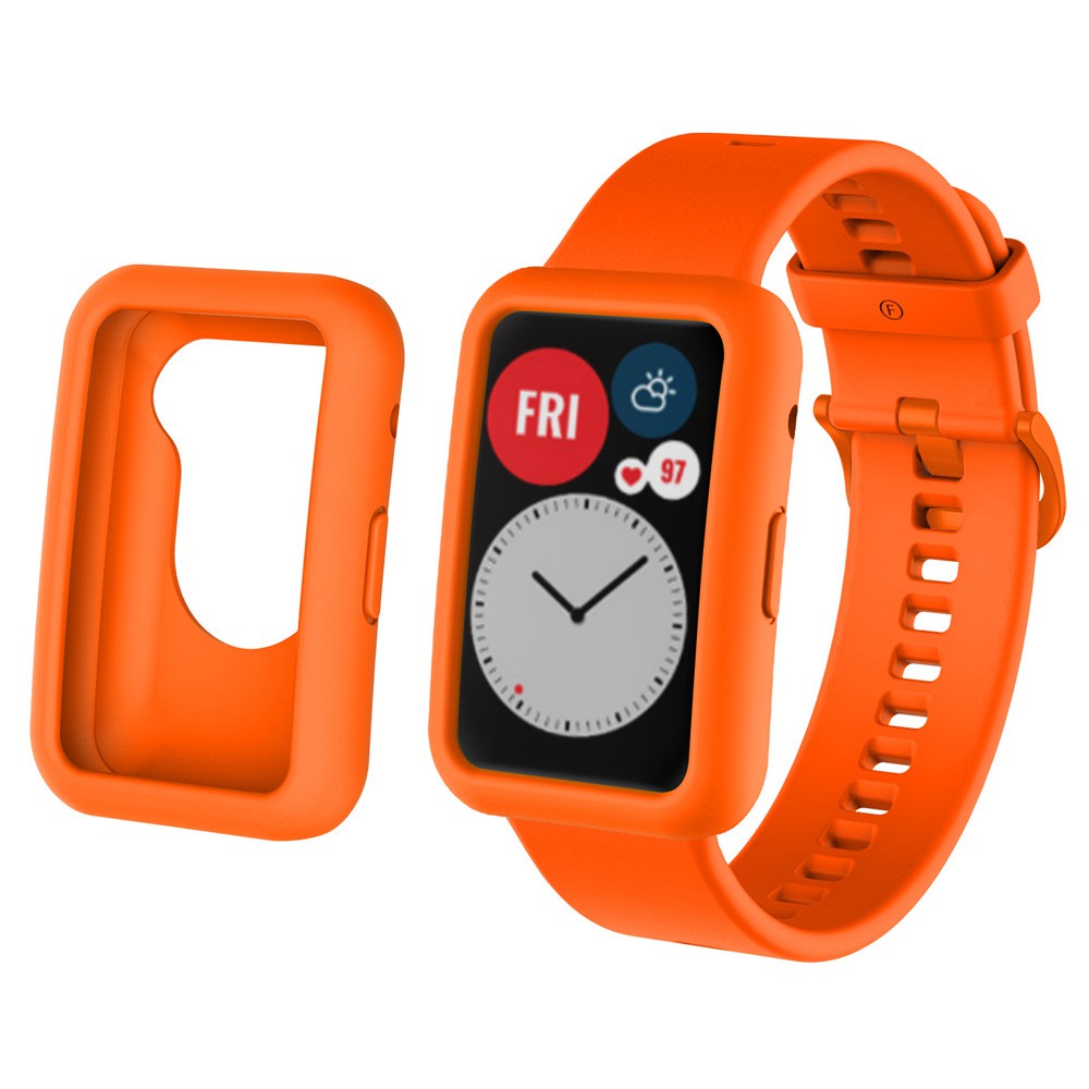Vỏ Silicone Bảo Vệ Cho Đồng Hồ Thông Minh Huawei Watch Fit 1 / 2