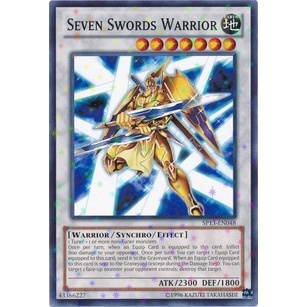 Thẻ bài Yugioh - TCG - Seven Swords Warrior / SP13-EN048'