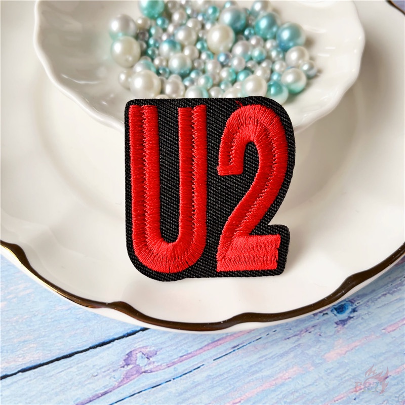 ♚ Miếng Dán Kim Loại Phong Cách Rock 06-On Chất Lượng ♚ 1 Sticker Ủi Thêu Hình Rock N Roll