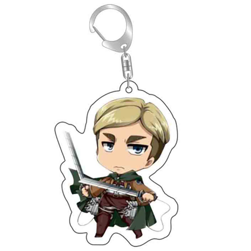 Tmdbyx Móc Khóa Nhựa Acrylic Họa Tiết Hoạt Hình Attack on Titan