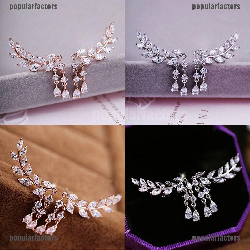 Khuyên tai tua rua đính đá thời trang cho nữ chất lượng cao