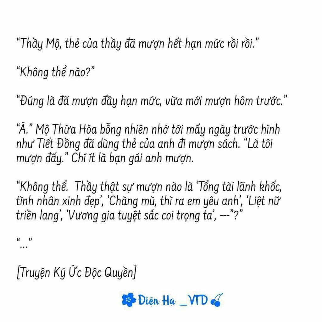 Sách - Ký Ức Độc Quyền