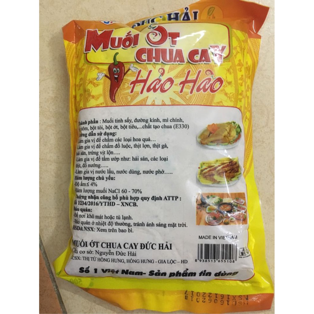 Bột canh chua cay hảo hảo Đức Hải gói 500gr