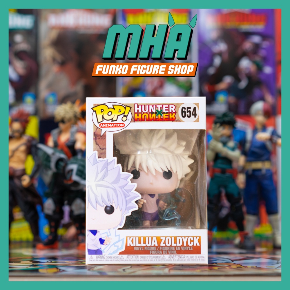 Chính Hãng Funko Pop Animation: Hunter x Hunter - Mô Hình Killua Zoldyck 654