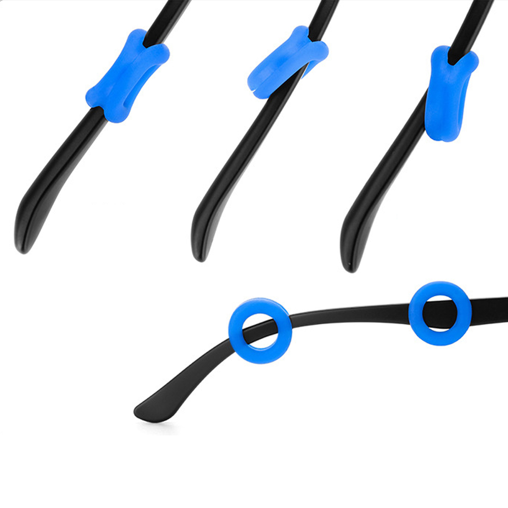 1 cặp miếng silicon chống trượt gắn gọng kính thời trang