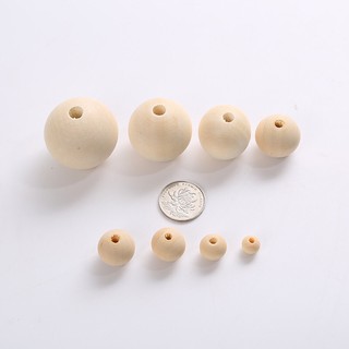 Hạt gỗ tròn đường kính 40mm