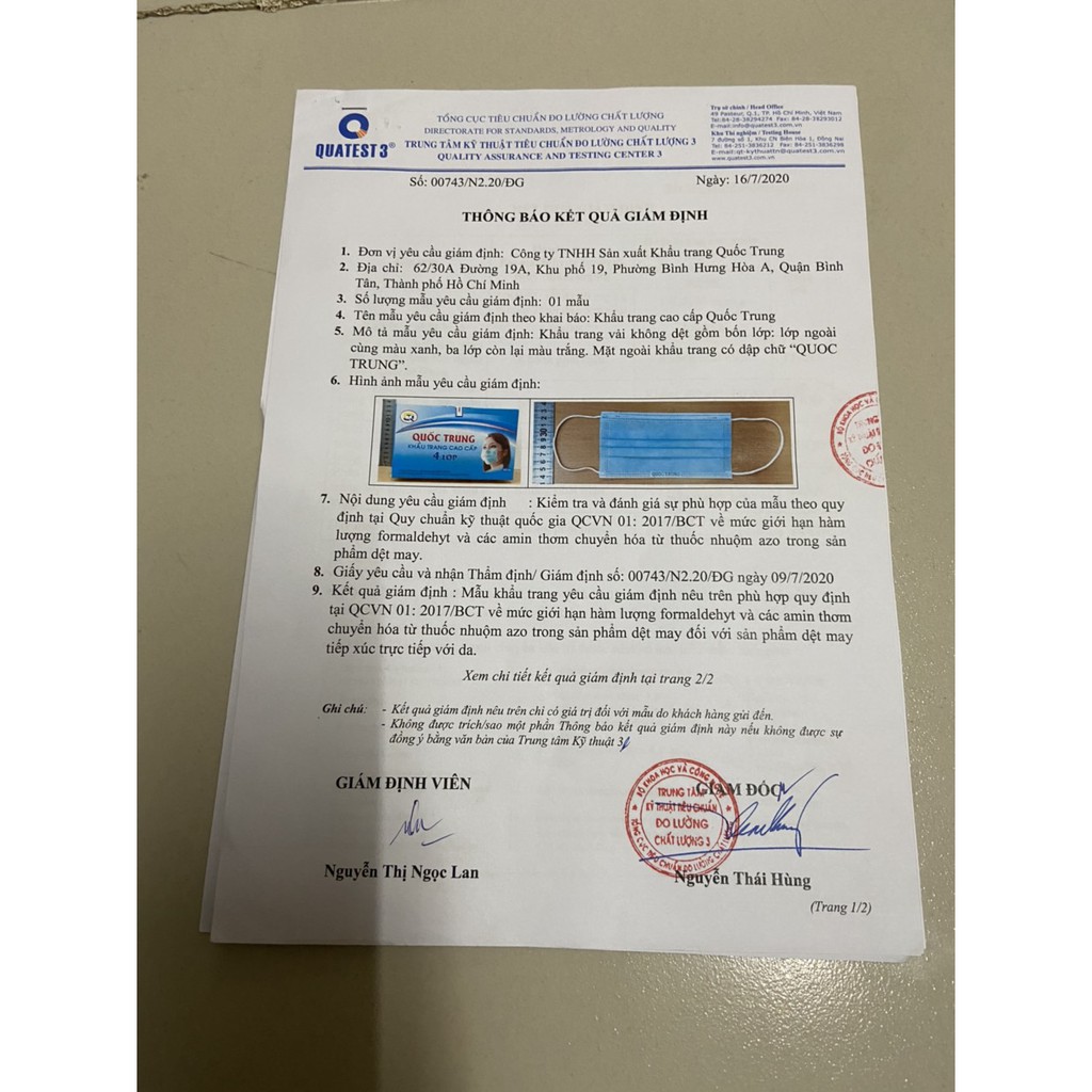 KHẨU TRANG Y TẾ BỊCH 10 CÁI