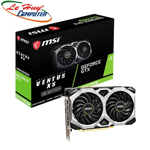 Card màn hình VGA MSI GeForce GTX 1660 6GB Super VENTUS XS OC