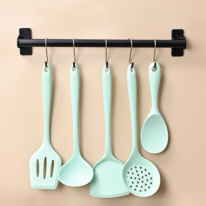 Bộ Dụng Cụ Nấu Ăn Bằng silicone Chống Dính Tiện Lợi