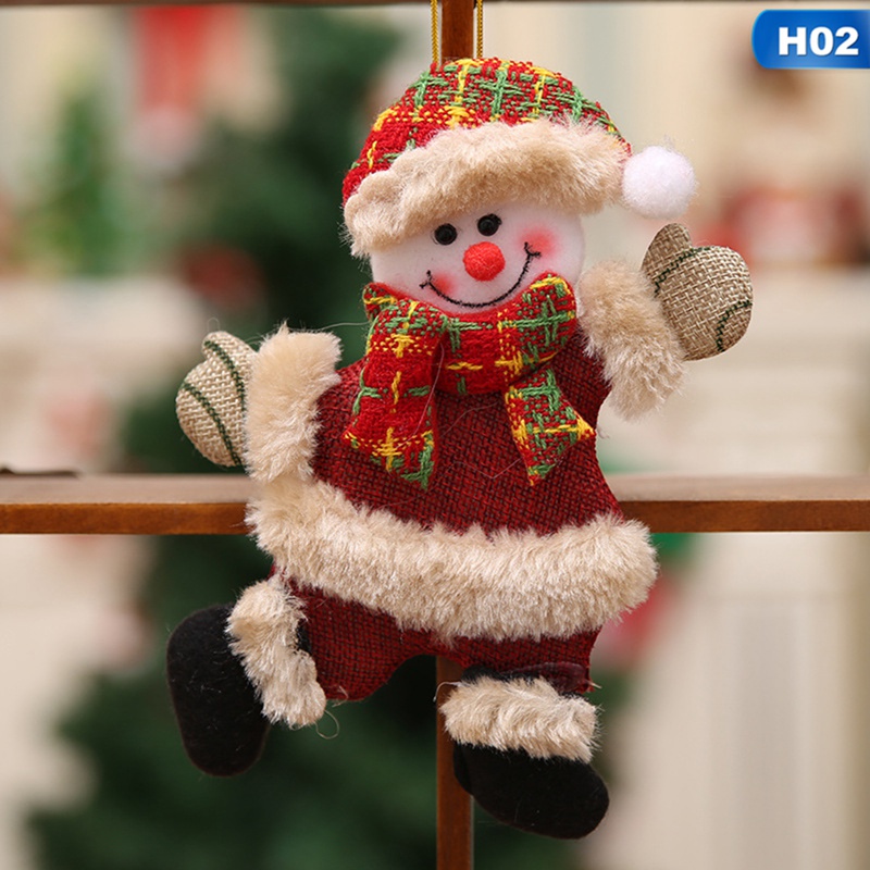 Tmdbyx Ông Già Noel Nhồi Bông Trang Trí Cây Thông Giáng Sinh