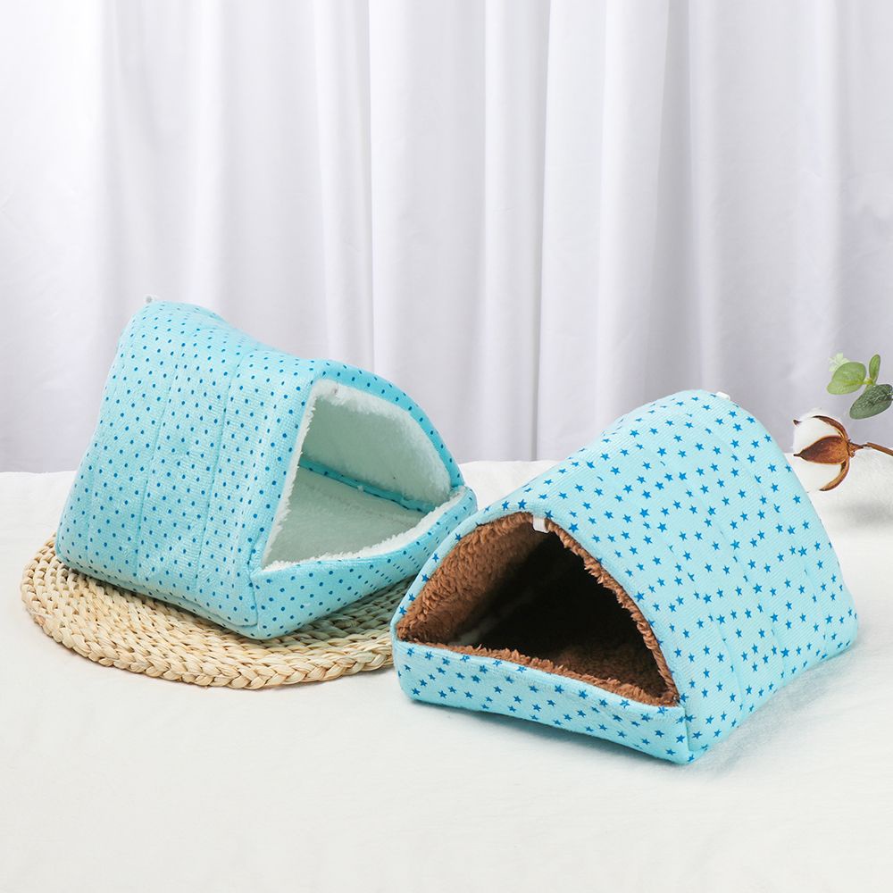 Nệm Ngủ Mini Mềm Mại Thoải Mái Giữ Ấm Mùa Đông Cho Hamster/Thỏ/Thỏ