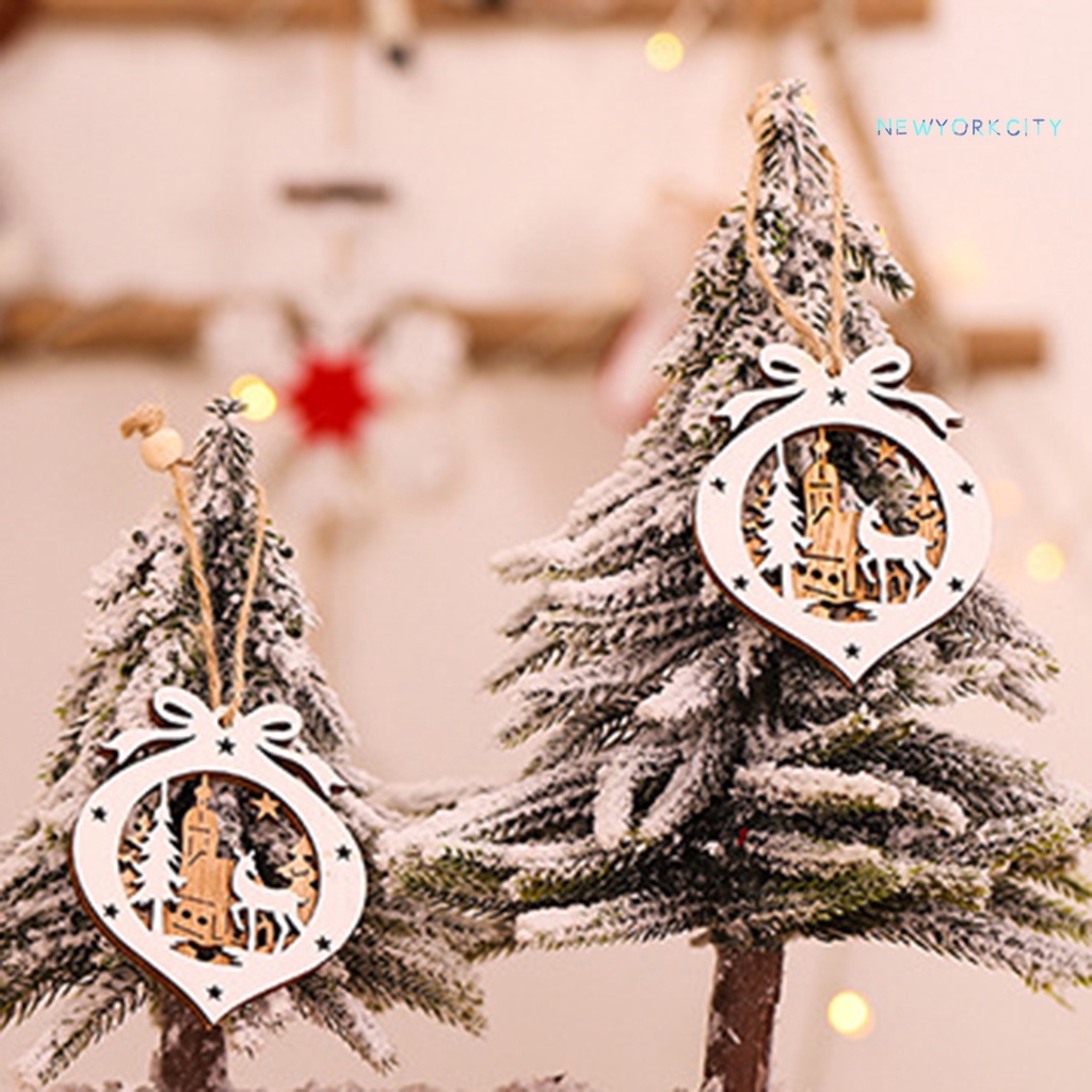 Set 2 Ngôi Sao Năm Cánh Trang Trí Cây Thông Giáng Sinh