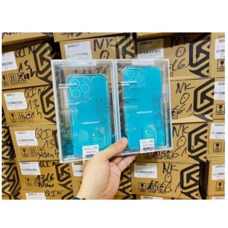 ⚡️IPHONE 14 PRO MAX | 14 PLUS | 14 PRO 14 13 | 13 PRO | 13⚡️ CHÍNH HÃNG NILLKIN ỐP LƯNG SILICON TRONG SUỐT DẺO CHỐNG SỐC