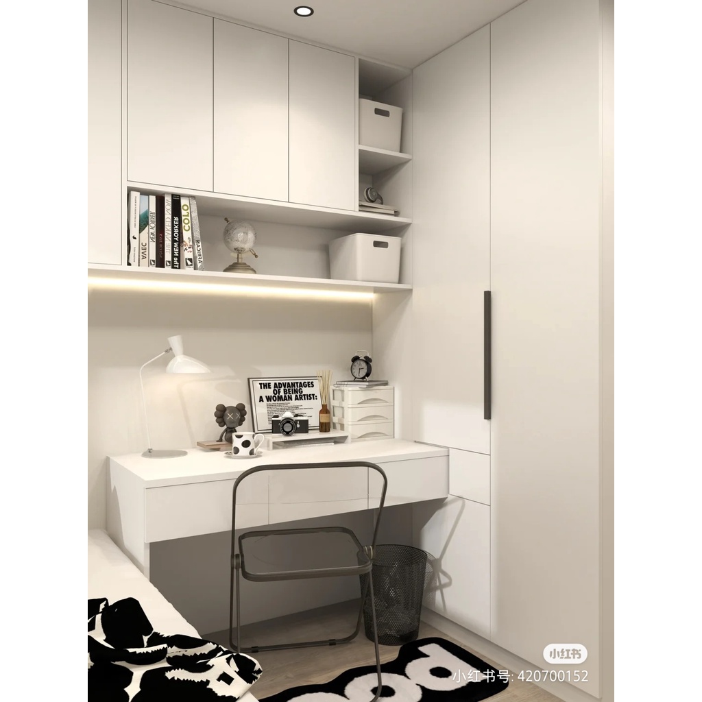 Hộp đựng đồ đa năng bằng nhựa cao cấp có nắp nhiều kích thước màu trắng - Peehomedecor