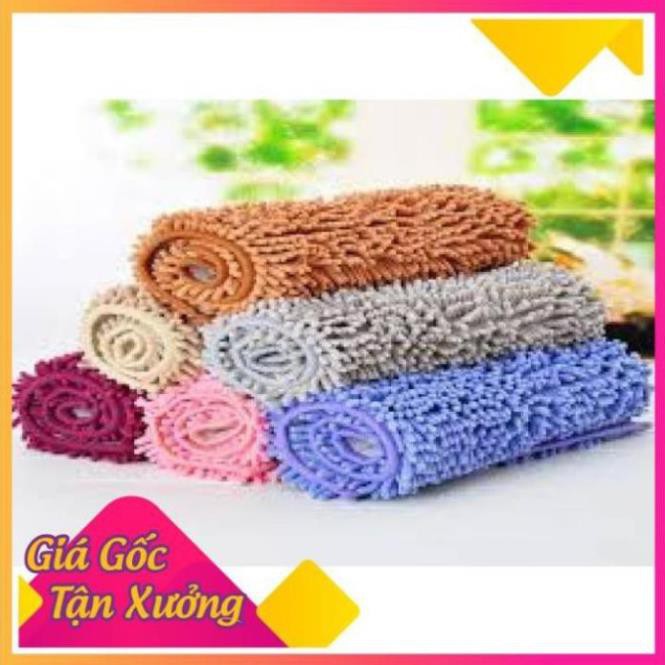 [HOT] Thảm Chùi Chân San Hô Đinh [Xả Kho] Siêu Thấm Nước,Chống Trơn Trượt Kích Thước 40cm x 60cm (Màu Ngẫu Nhiên)