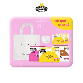 [TẶNG TÚI QUÀ CHO BÉ] - Combo 3 tã/bỉm quần/dán KOKOFiT Hàn Quốc size NB36/S34/M30/L26/XL22/Jumbo18