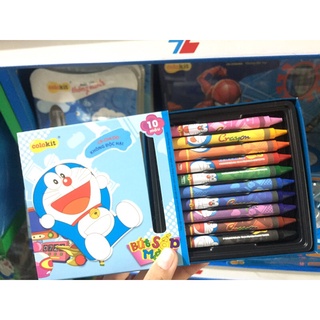 SÁP MÀU 10 MÀU DORAEMON CR-C04/DO Colokit