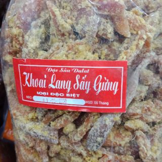 Khoai lang gừng sấy dẻo(0.5kg)