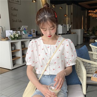 (SẴN) Áo sơ mi hoa