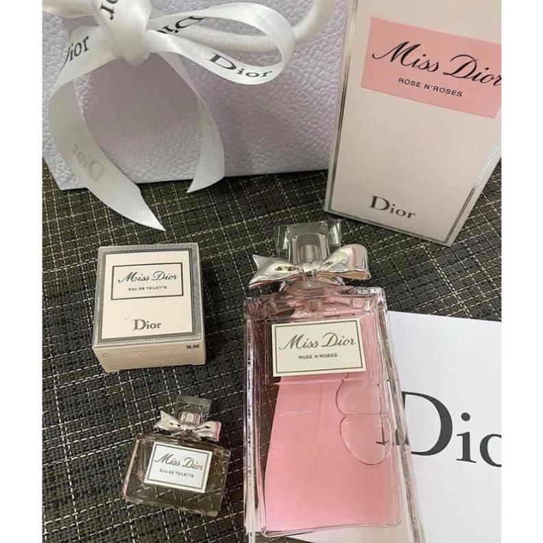 Nước Hoa Nữ Dior Miss Rose N'Roses EDT 100ML Dạng Xịt, Hương Thơm Ngọt Ngào, Cuốn Hút, Lưu Hương Trên Cơ Thể Đến 12H