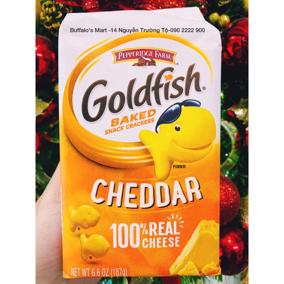 Bánh cá Goldfish hiệu Pepperidge Farm 187g- Hàng nhập khẩu chính hãng